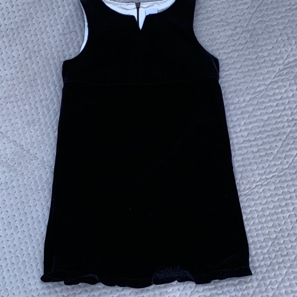 ❤GAP kids Holiday black velvet dress